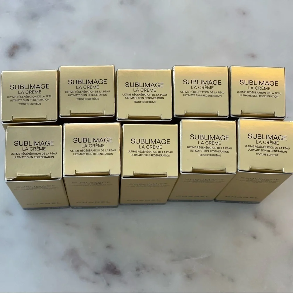 CHANEL La Creme NIB (set of 5 samples) - Picture 4 of 8